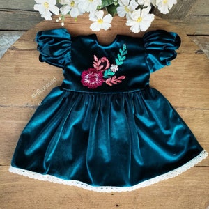 Long Dress Baby Girl, Red Newborn Dress, Elegant Baby Romper, Torquoise Baby Dress, Big Bow Dress, Newborn Photography Dress, Costume Romper