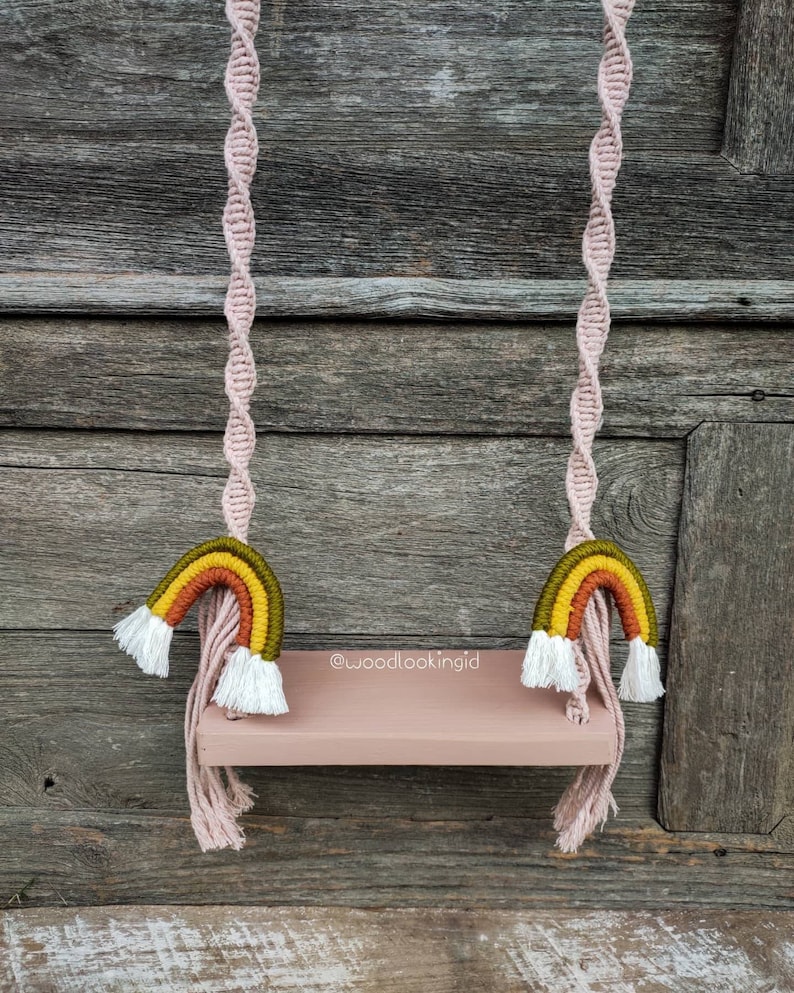 Macrame Swing Newborn Props Swing Newborn Macramé Swing Etsy