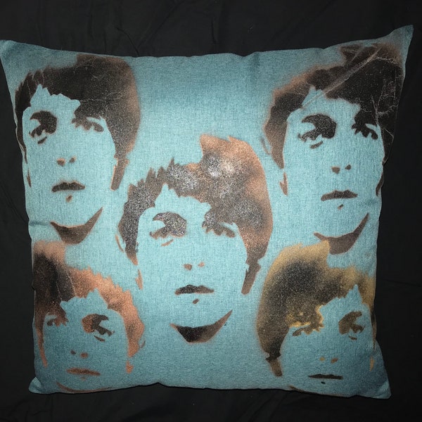 Beatles Pillow Etsy