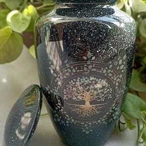 Cremation Urn for Human Ashes Funeral Urns Metal Urn for Ashes With Velvet Bag Free Shipping