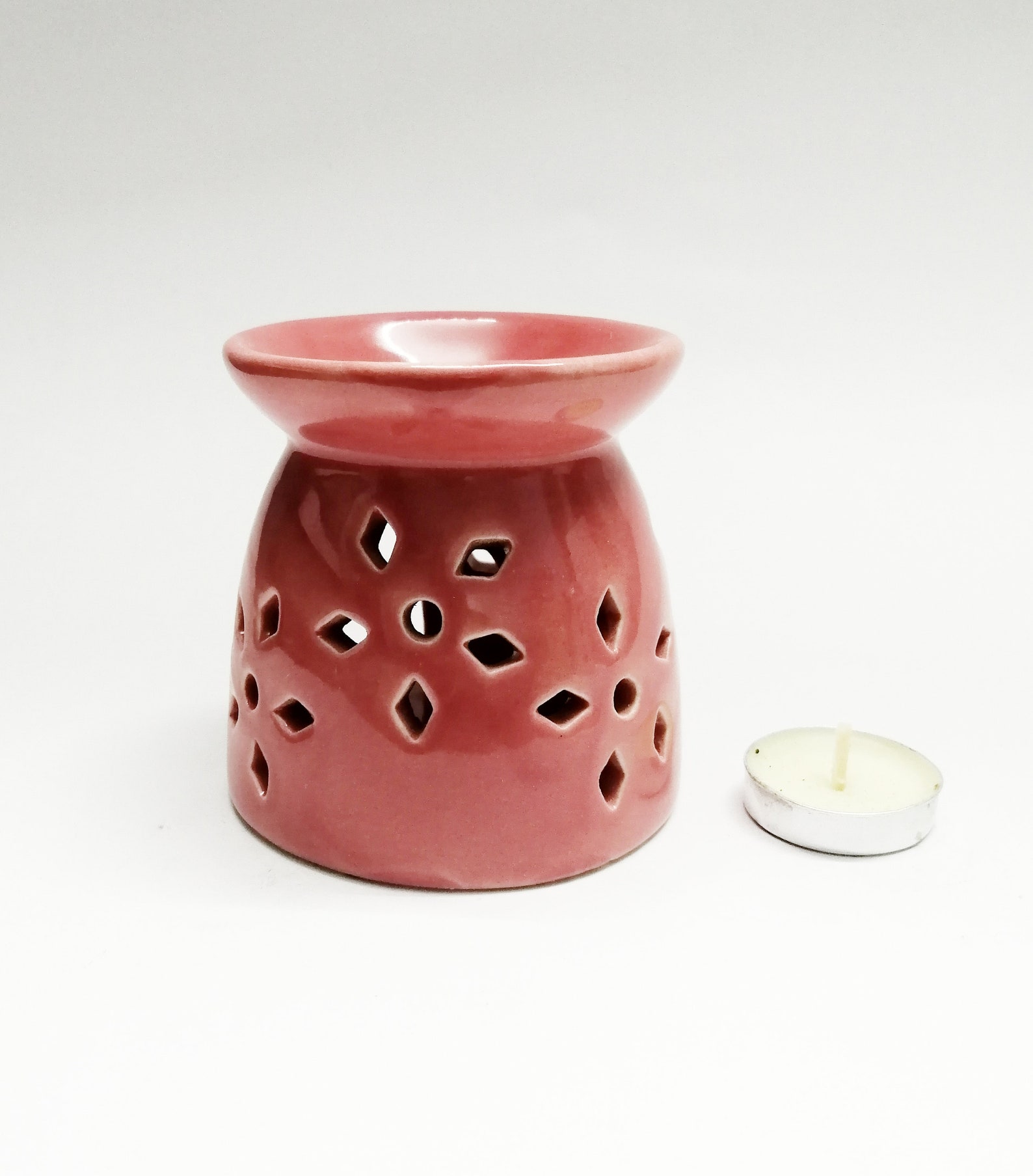 Ceramic Burner Oil Warmer Holder Fragrance Diffuser handmade Etsy