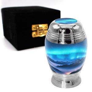 Mini Urn I Small Keepsake Urn with Velvet Box Bag Mini Keepsake Urn For Ashes Urn Memorial Urn Free Shipping