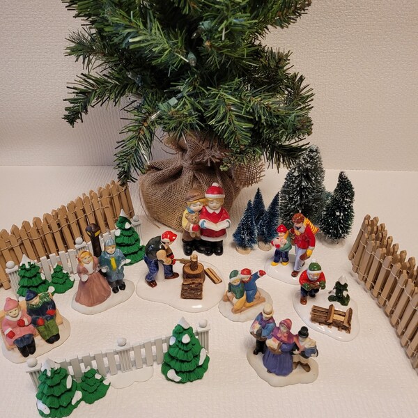 Christmas Village Etsy
