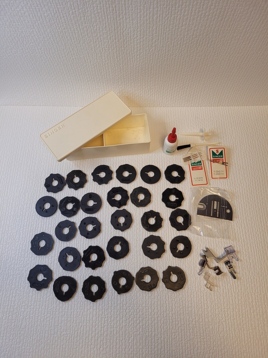 Singer Sewing Machine Flexi Stitch Cams With Sewing Feet Etsy