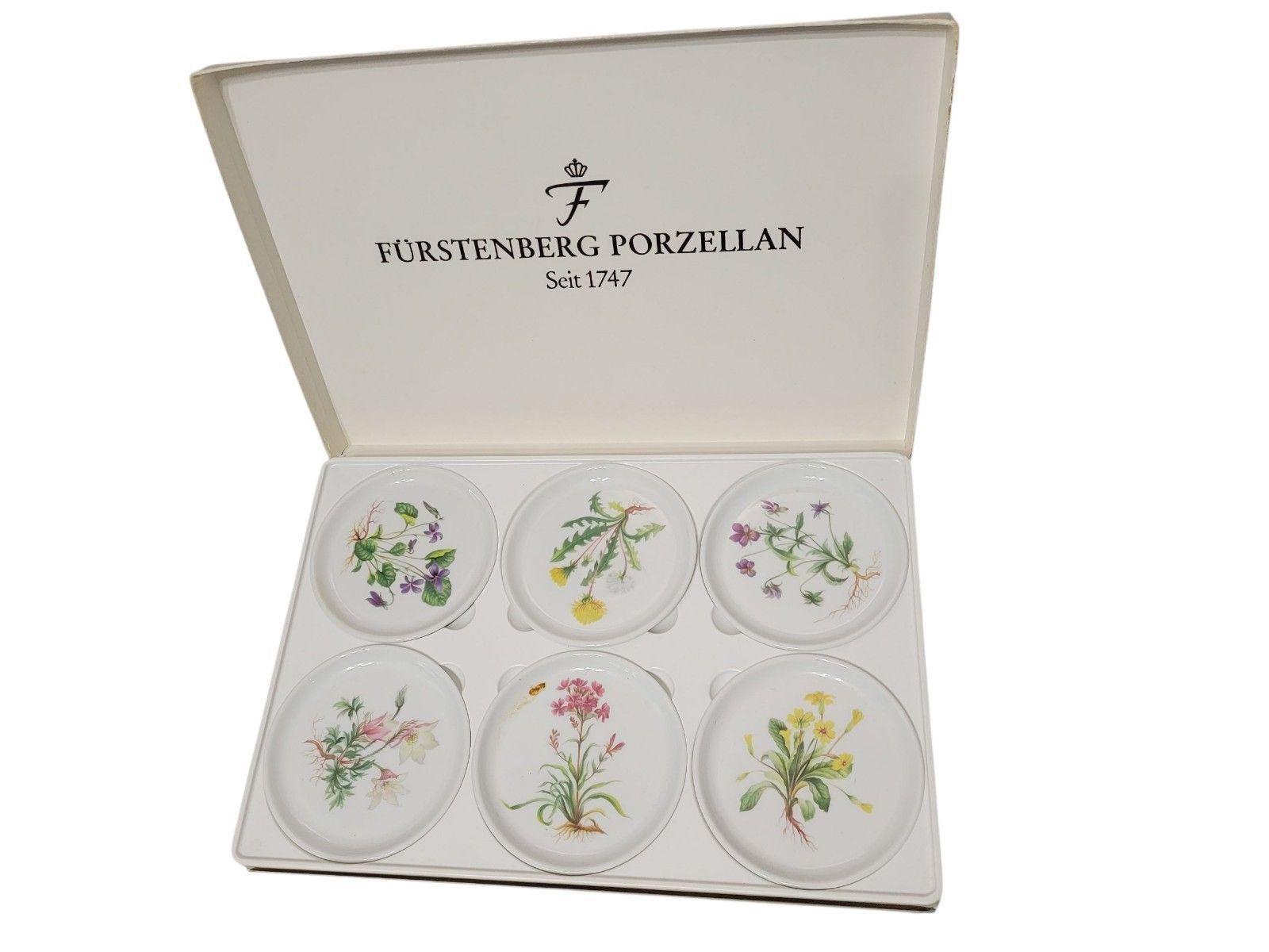 Vintage Furstenberg Plates - Etsy