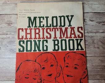 Vintage Melody Christmas Song Book  Baldwin Pianos and Organs 1959