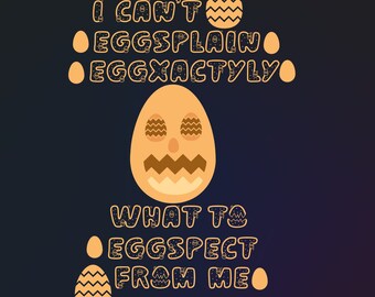Eggs Zitat Grafik