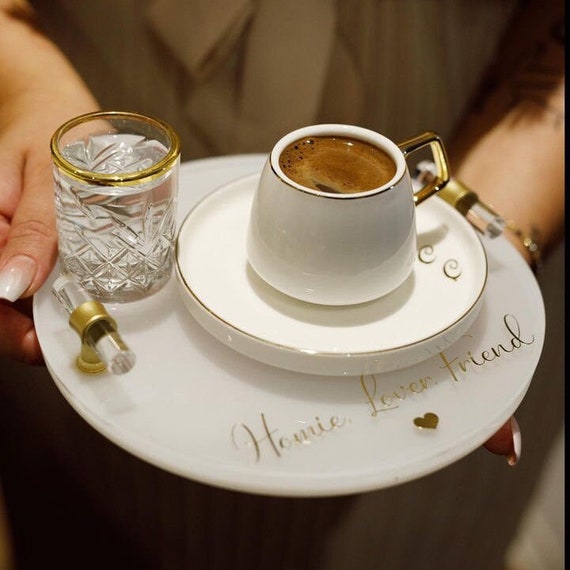 Bräutigam Kaffeetasse | Damat Kahve Fincani | personalisierte Mokkatasse I Söz / Nisan I Verlobung I Groom coffee cup I Isimli fincan