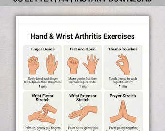 Hand Therapy Putty Exercises PDF, Finger Strengthening Routine Chart ...