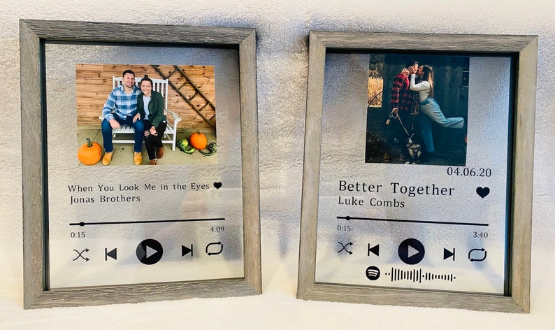 Download Spotify Code Float Frame w/ Personalized Picture Multiple ...
