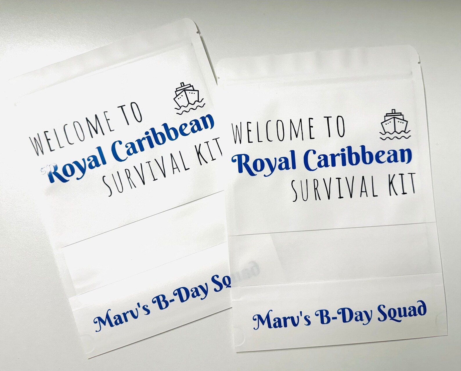 CRUISE READY Fully Assembled Survival Kit / Hangover Kits Perfect for ...