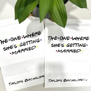 FREUNDE die TV-Show-Liebhaber | Survival-Kit | Bachelorette Theme - Perfekt für Partys, Geburtstage, Junggesellinnenabschiede! Enthält 14 Teile!