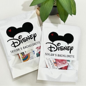 Disney-Fans! Ausflug geplant? Total anpassbares Survival Kit - Perfekt für Partys, Geburtstage, Junggesellinnenabschiede! Enthält 14 Teile!