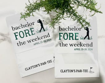 Bachelor Party Survival Kit: Assembled Hangover Favor Bags - 13 Items