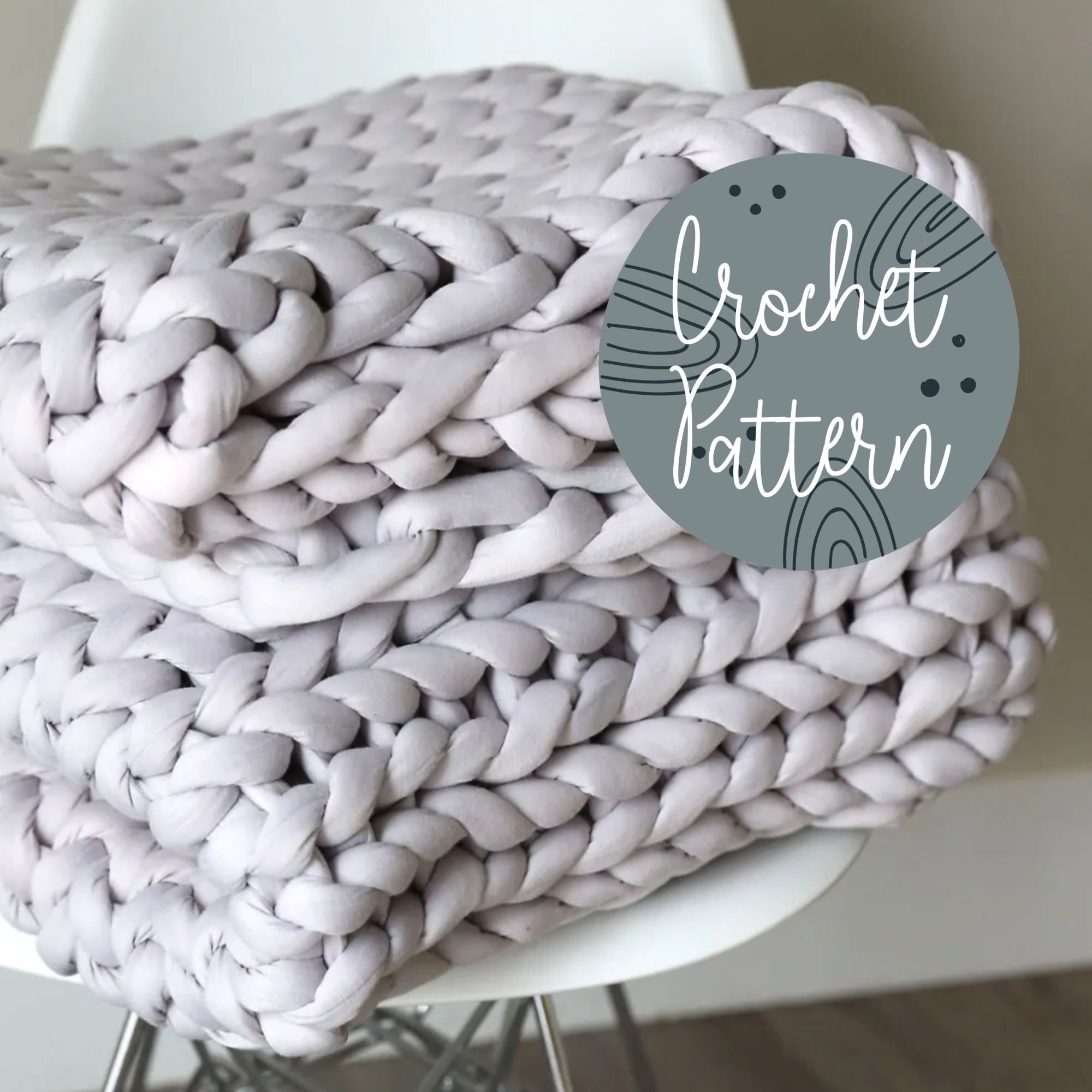 Chunky knit blanket tutorial easy hotsell