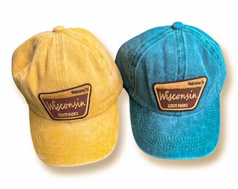 WI State Park hat // Wisconsin State Park // Toddler Hat // Hiker Gift // Wisconsin hats // WI Toddler