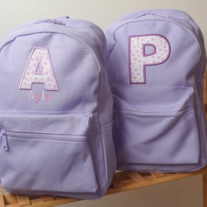 sac à dos enfant | retour à l'école | sacoche pour assistante maternelle | personnalisé pour enfants | sac de bain | sac à dos pour tout-petits | broderie initiale