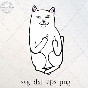 Cat flipping off shoes best sale