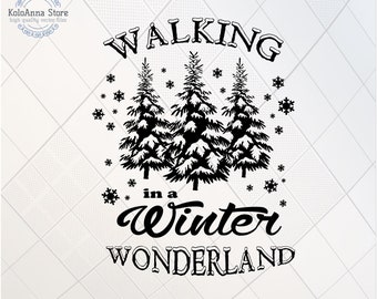 Winter Wonderland Svg Etsy