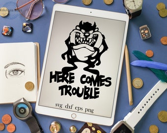 Here Comes Trouble Etsy