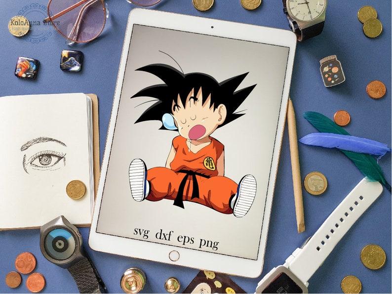 Download Baby Goku Svg Goku Svg Super Saiyan Svg Baby Svg Dragon Etsy