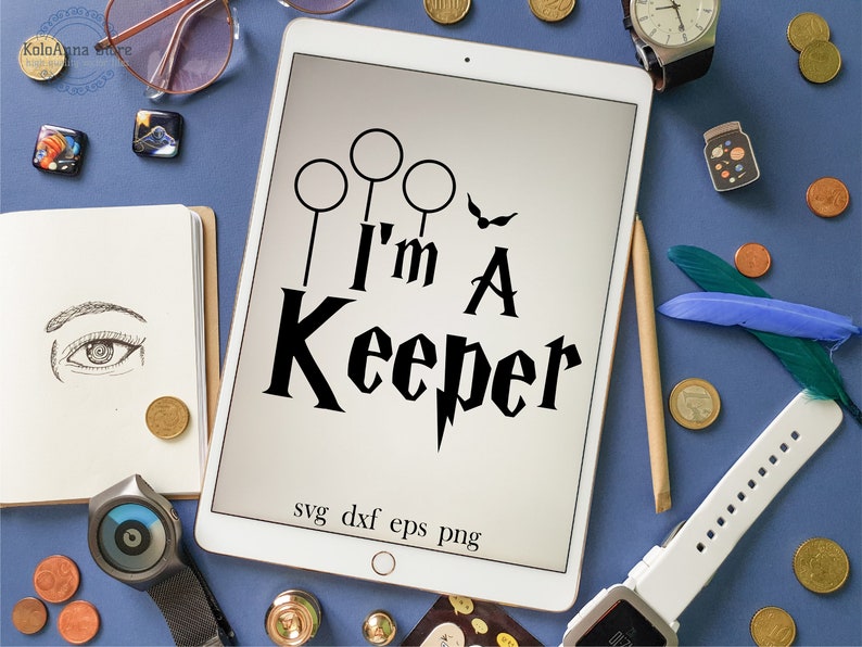Download I'm a keeper svg wizard boy svg wizard cut file wizard | Etsy