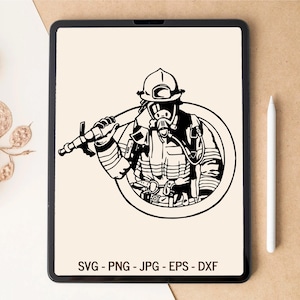 Vigile del fuoco SVG, Vigile del fuoco PNG, Vigile del fuoco SVG, Vigili del fuoco svg, Vigili del fuoco svg, Design maglietta, Design bicchiere, file svg per Cricut