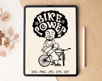 Bike power SVG, Bike SVG, Cycling svg, BMX svg, Bicycle svg, T-shirt Design, Tumbler Design, Laser cut files, svg files for Cricut