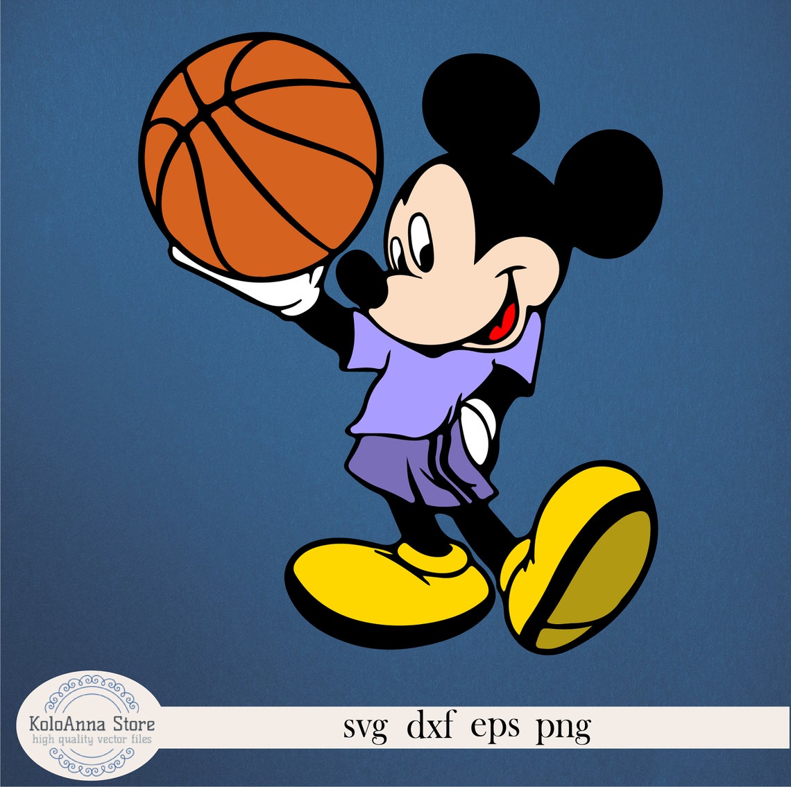 Mickey mouse svg mickey svg basketball svg disney svg Etsy