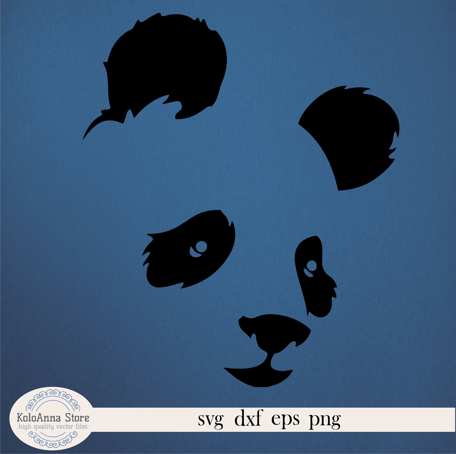 Panda Svg Panda Bear Svg Bear Svg Panda Cut File Cute - Etsy