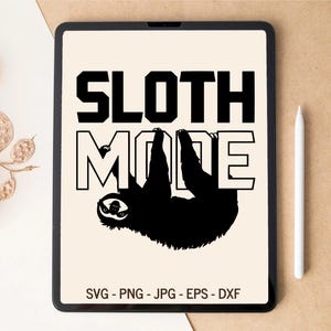 Sloth SVG, Cute sloth SVG, Cute animals SVG, Funny svg, Coffee cup svg, T-shirt Design, Tumbler Design, svg files for Cricut