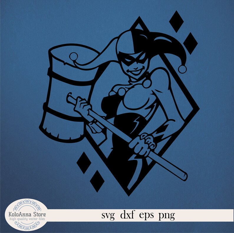Download Harley quinn svg comics svg dc svg harley quinn cut file ...