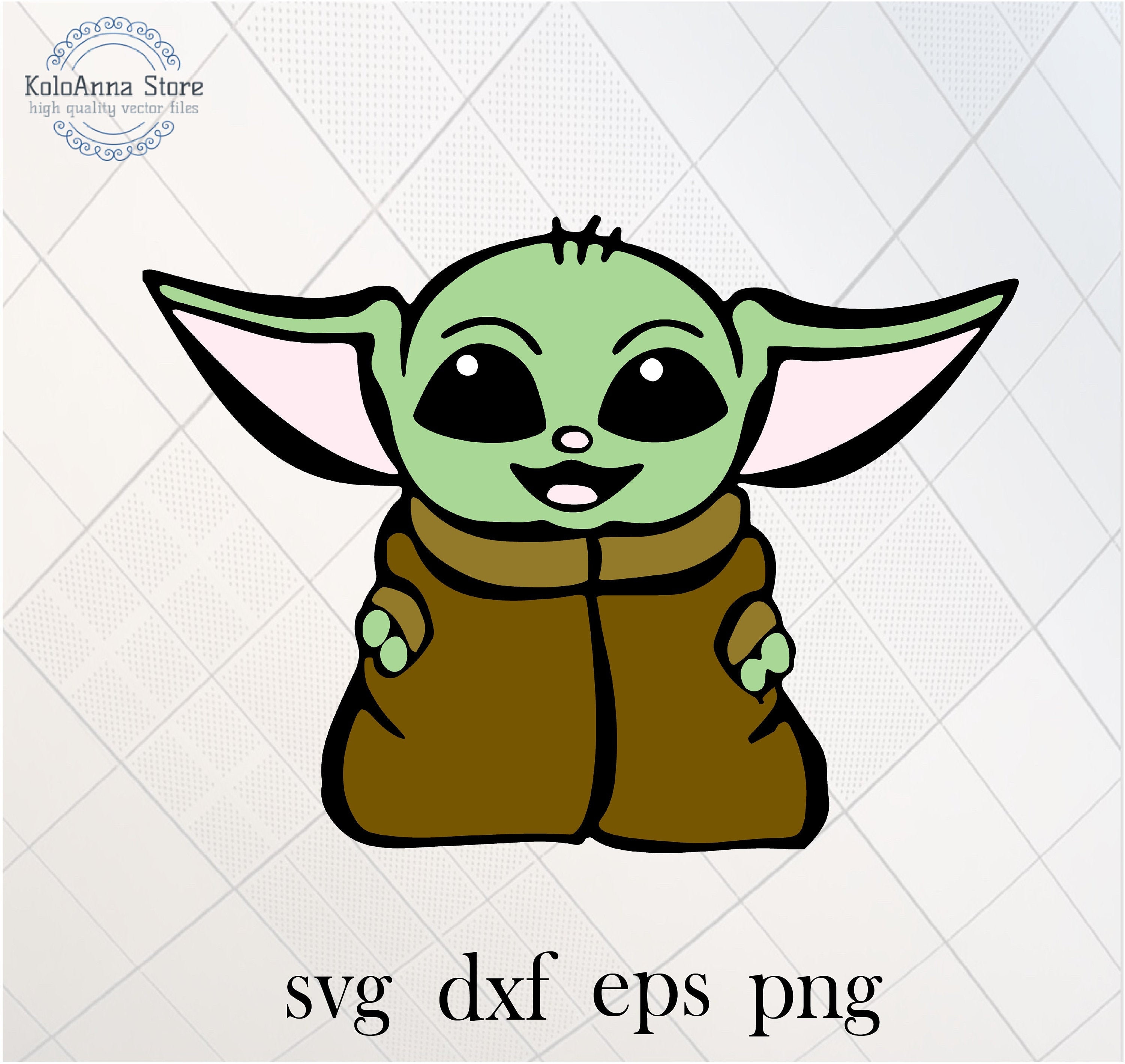 Cute Baby Yoda Svg Trending Svg Star Wars Svg Baby Yoda Svg In 2022 ...