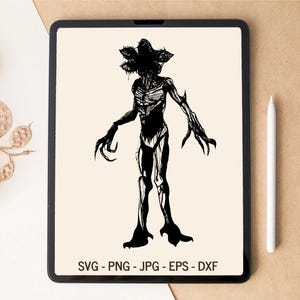 Demogorgon SVG, Upside Down svg, Eleven svg, T-shirt Design, Tumbler Design, Laser cut files, Digital Download, SVG files for Cricut