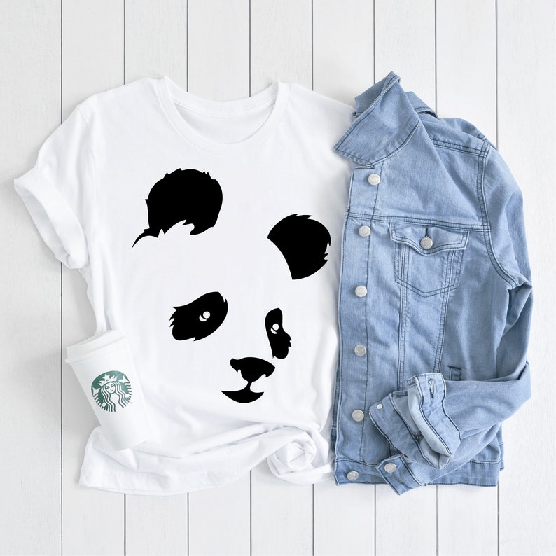 Panda Svg Panda Bear Svg Bear Svg Panda Cut File Cute - Etsy