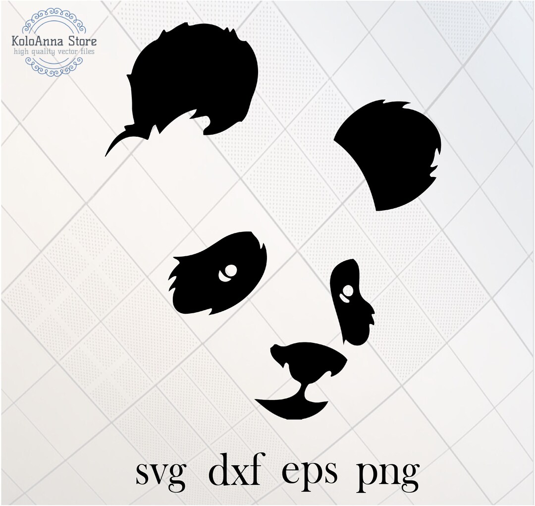 Panda Svg, Panda Bear Svg, Bear Svg, Panda Cut File, Cute Panda, Panda ...
