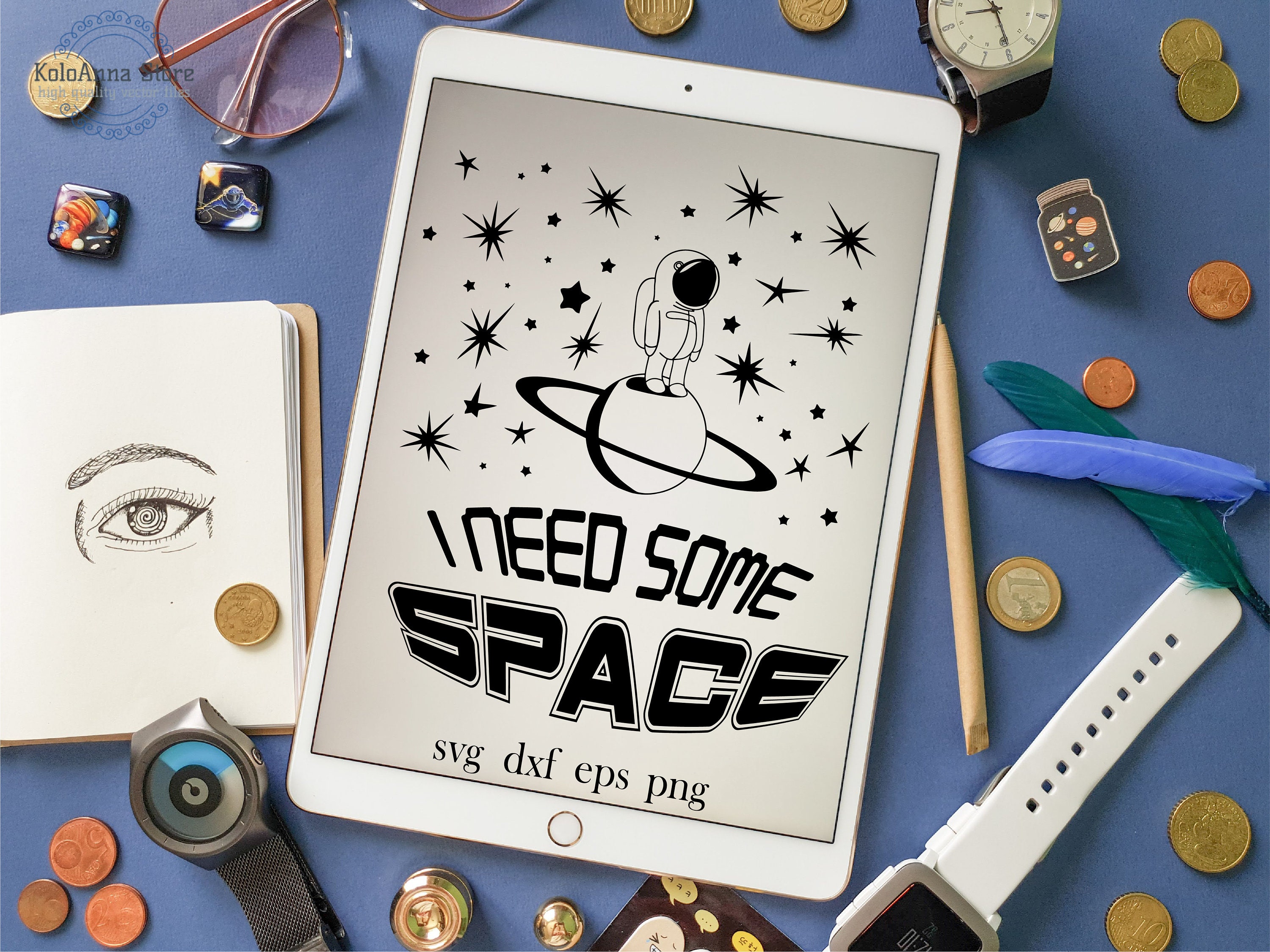I Need Some Space Svg Space Svg Astronaut Svg Introvert - Etsy