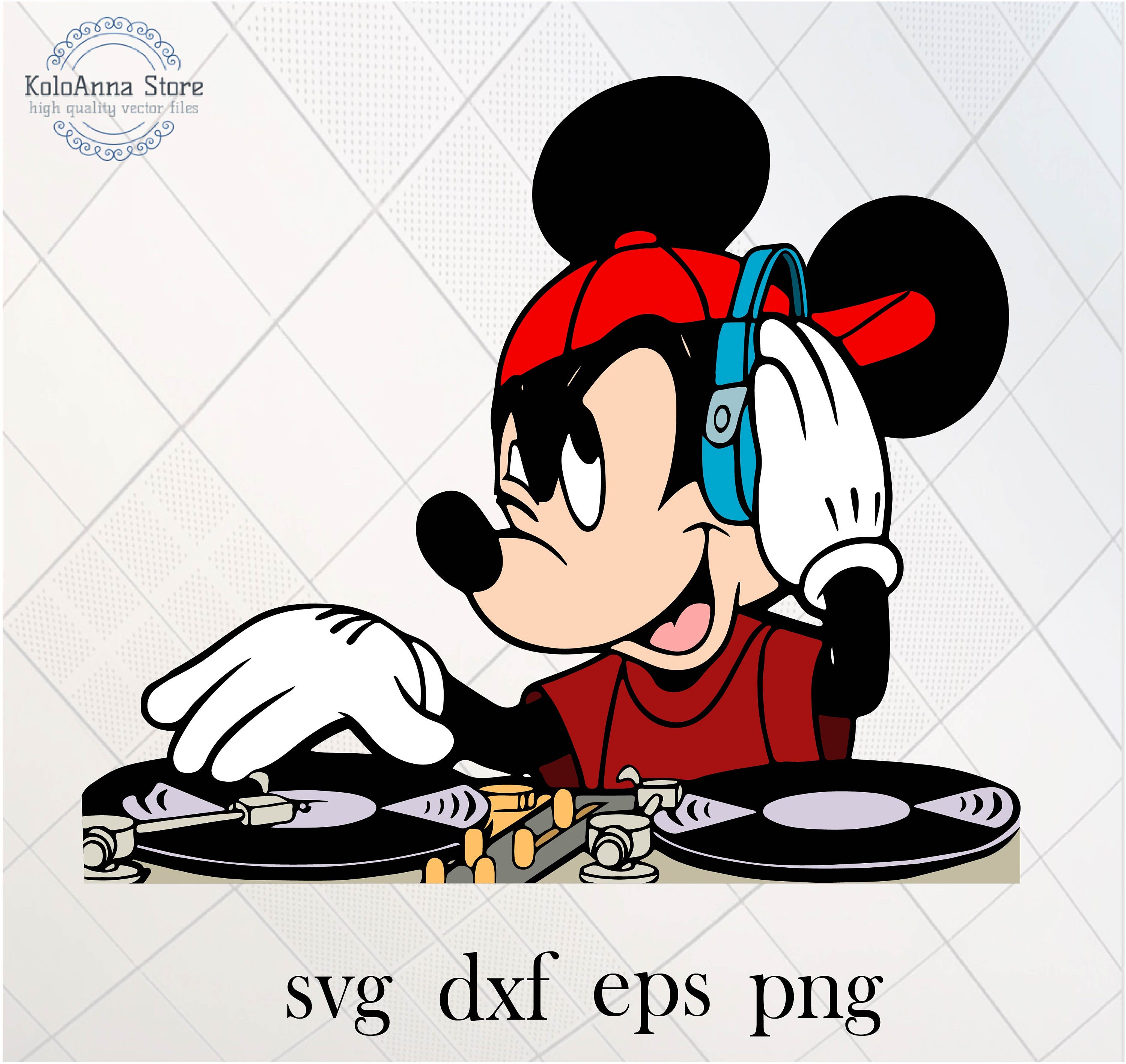 mickey dj shirt
