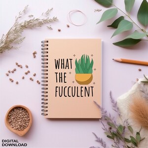Inga Cactus Poster In Metallo 'What The Fucculent' – Targa Umoristica 20x30 Cm Per Interni/Esterni - 5