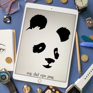Panda Svg, Panda Bear Svg, Bear Svg, Panda Cut File, Cute Panda, Panda ...