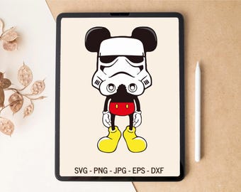 Mickey SVG, Layered SVG, T-shirt Design, Tumbler Design, Laser cut files, Digital Download, svg files for Cricut, Sublimation Designs