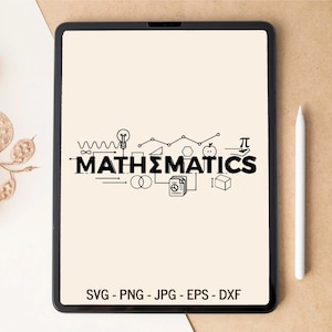 Math SVG, Math teacher SVG, Math teacher shirt SVG, Math classroom decor, T-shirt Design, Tumbler Design, svg files for Cricut, Cut file