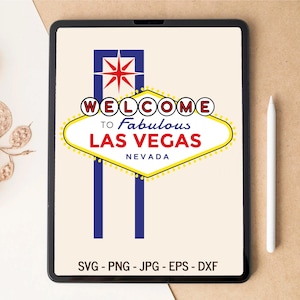 Las Vegas SVG, SVG de bienvenue, Vegas signe SVG, chemise Las Vegas, logo de Las Vegas, conception de t-shirt, conception de gobelet, fichiers svg pour Cricut