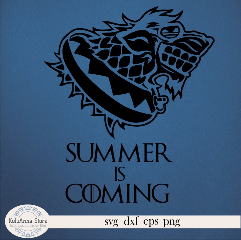 Download Summer is coming svg winter is coming house stark svg stark | Etsy