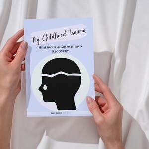 Childhood trauma therapy worksheets trauma healing exercises for counselor CBT printables trauma psychoeducation handout DBT counseling tool image 2