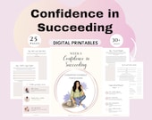 Success Confidence Abundance planner LOA journal Success strategies worksheet Abundance Mindset Positive thinking Prosperity Journaling CBT