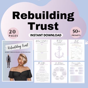 Trust rebuilding workbook Relationship healing guide Therapeutic exercises Trust repair strategies Relationship coaching tools infidelity