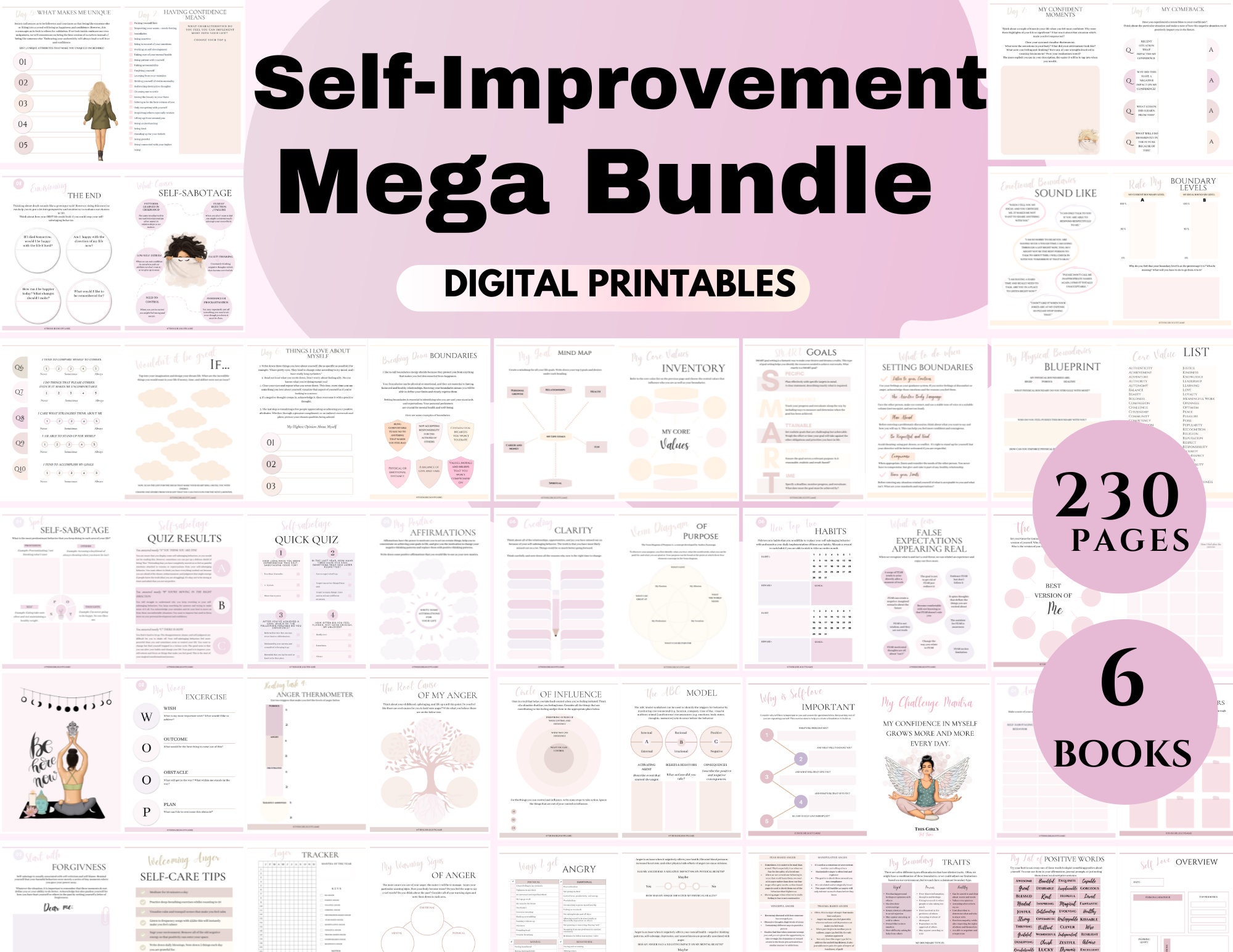 Self improvement Bundle Self development Positive Psychology Etsy self-improvement-bundle-self-development-positive-psychology-etsy