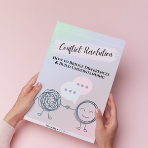 Conflict Resolution Strategic Family Therapy worksheets Psychoeducation printables relationship repair IFS IPT communication techniques CBT image 2