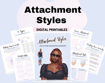 Attachment Style Quiz Adult Attachment Styles Worksheet Disorganized Dismissive Anxious Attachment Theory Therapy Worksheets Printables